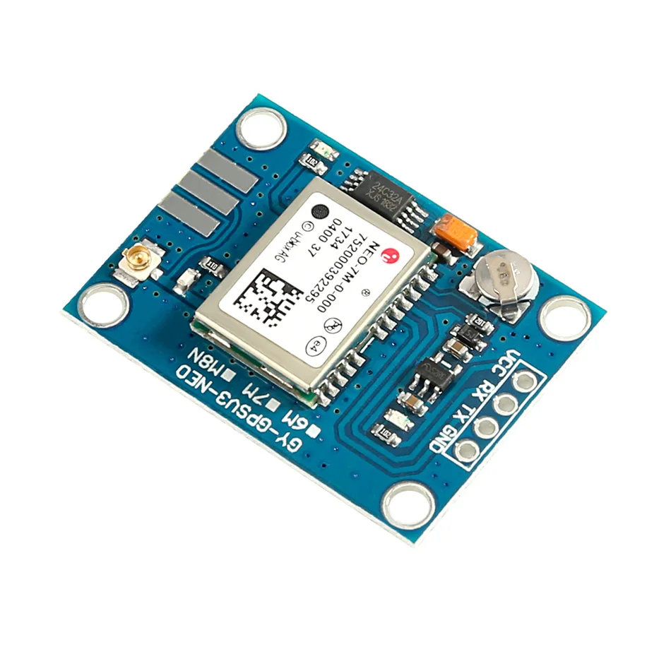 Для Arduino NEO-7M заменить Neo-6M двойная антенна Интерфейс GPS Мини EEPROM модуль