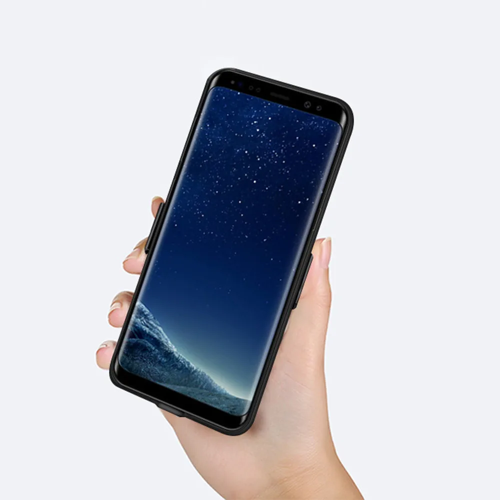7000mAh Расширенный зарядный контейнер для аккумуляторных батарей крышка для samsung Galaxy S9