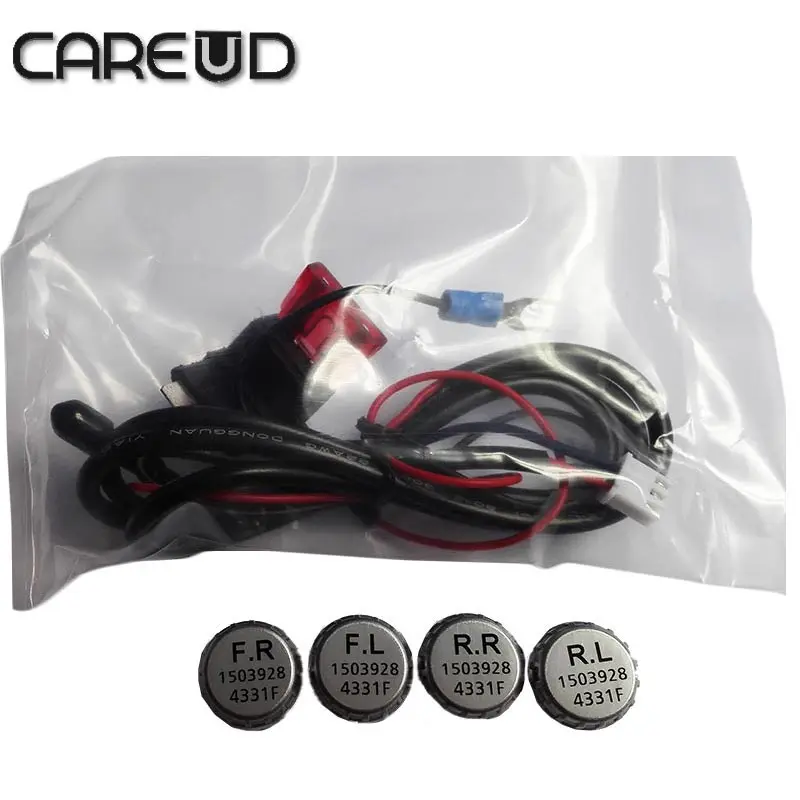 Автомобиль tpms для toyota с 4 мин. датчиков psi bar careud u912 давления в шинах инструменты