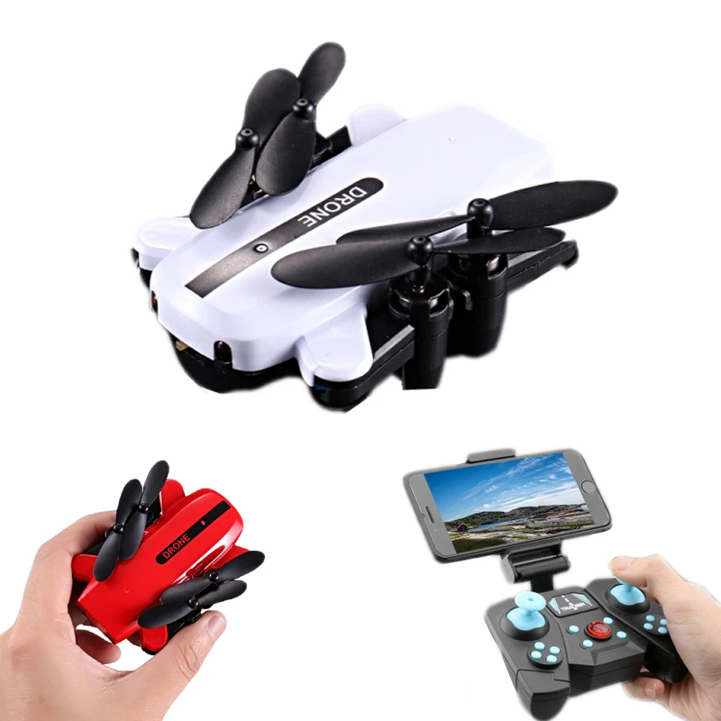 Мини Drone с Камера HD WI FI FPV Безголовый режим один ключ возвращение планируете Fly