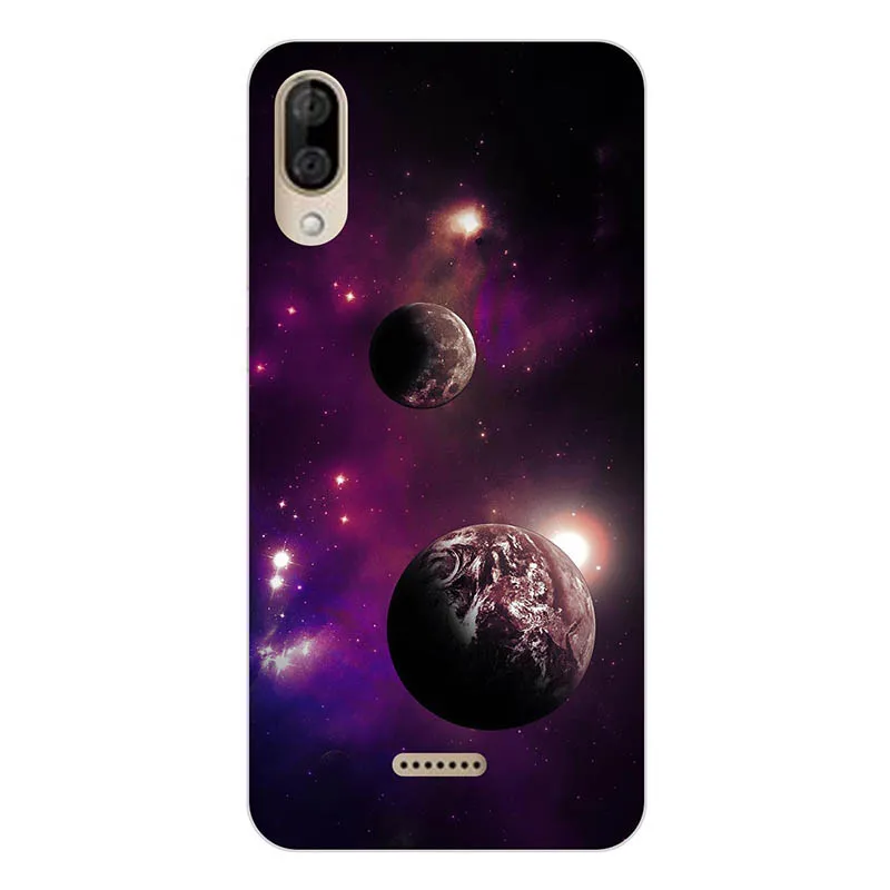 Модный чехол для Wiko Y80 Y 80 из мягкого силикона и ТПУ с 3D рисунком кота сумка чехлы