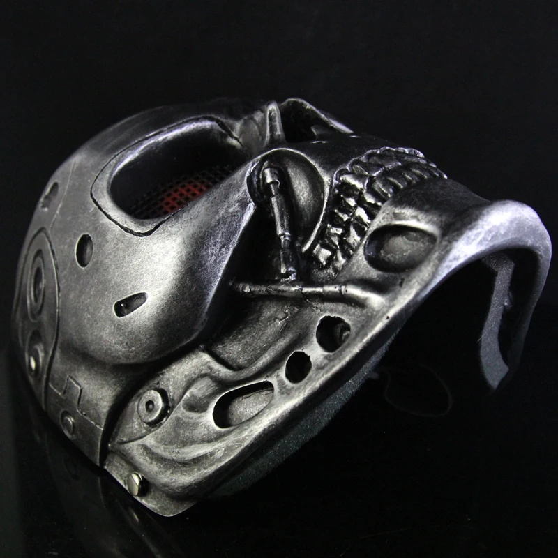 Маска терминатора Тема фильма для вечеринок Хэллоуин Рождество косплей