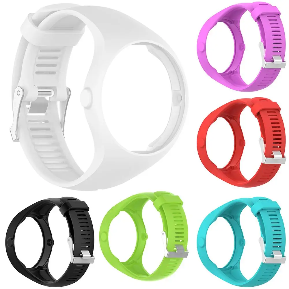 New Arrival Solid Color Soft Silicone Smart Bracelet Watch Strap Wrist Band for Polar M200 high quality comfortable silicone replacement wrist watch band for polar v800 smart bracelet with tool smart watch strap