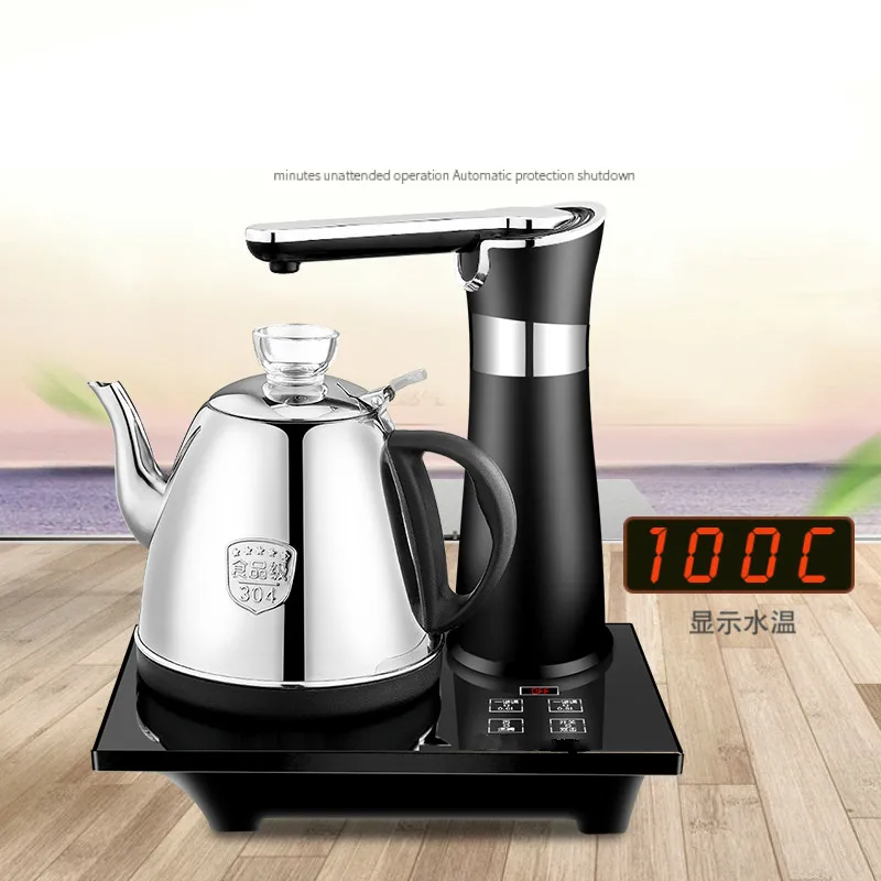 

Fully automatic upper water Pot electric kettle stainless steel household tea set Safety Auto-Off Function