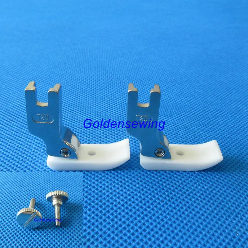 2 комплекта антипригарная лапка для труб JUKI DDL 8500 8700 5550 SINGER 191D|Швейные инструменты