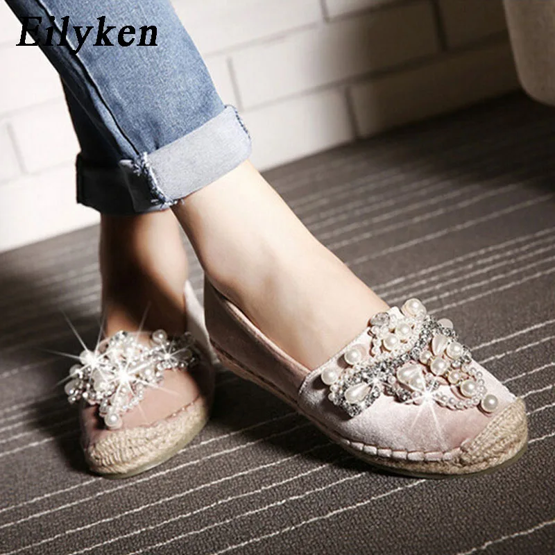 Туфли женские демисезонные с круглым носком эспадрильи|women flats shoes|flats shoesshoes slip on |