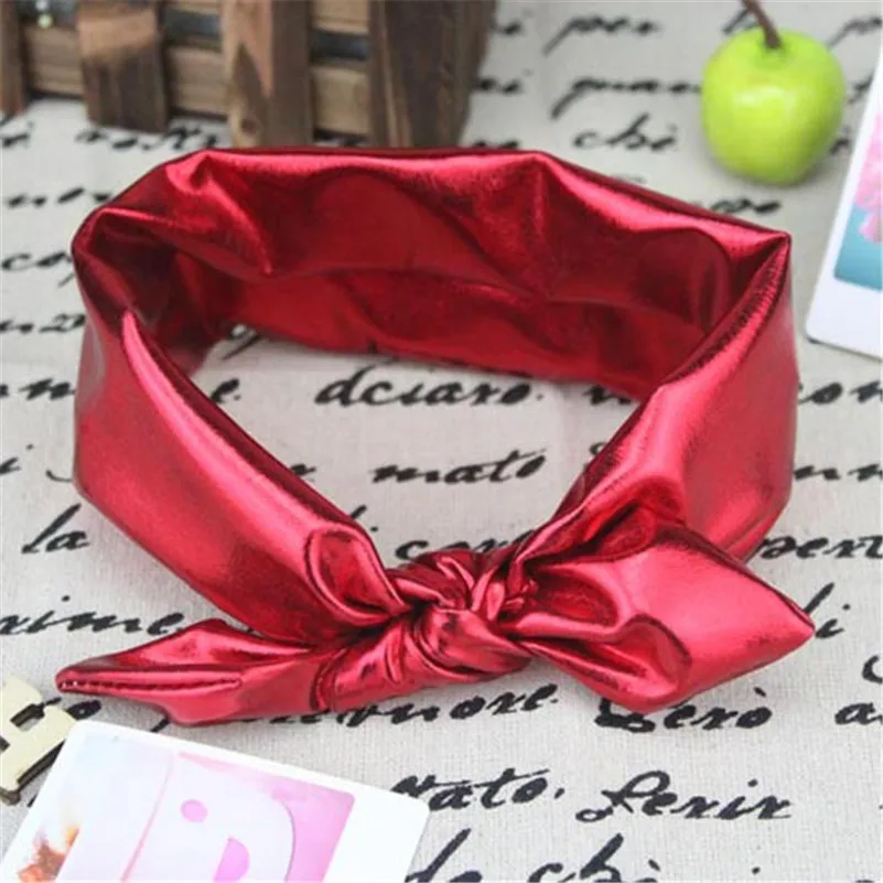 Ободок для волос с кроличьими ушами 7 шт. бантики ручной работы девочек