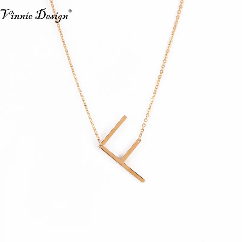 Vinnie дизайнерские ювелирные изделия из нержавеющей стали подвеска ожерелья