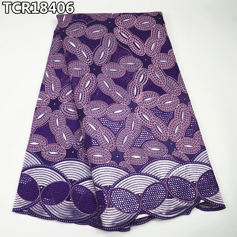 TCR184 хорошее качество Африканский швейцарский кружевной ткани 2017 последние