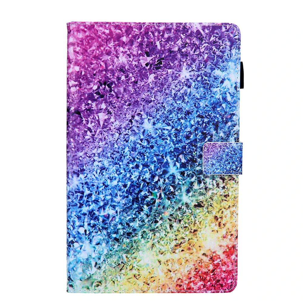 as photo Чехол для samsung Galaxy Tab A, 10,1 дюймов, SM-T510, SM-T515, 10,1 дюймов, чехол из искусственной кожи, Модный чехол для планшета с рисунком, T510 - Цвет: as photo