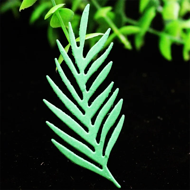 Тропические Monstera листья металла резки трафареты для DIY Скрапбукинг/фотоальбом