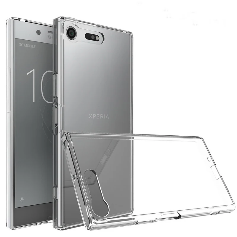 Для sony Xperia XZ Премиум чехол G8142 TPU+ PC акриловый прозрачный Гибридный чехол для телефона прозрачный кристалл Fundas для sony XZP E5563