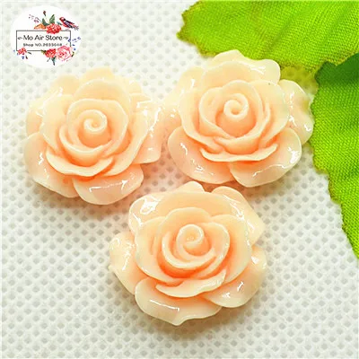 baby pink 50pcs 50 шт 15 мм разноцветный Цветочный Кабошон из смолы с плоской задней поверхностью для поделок/украшения для телефона без отверстия - Цвет: baby pink 50pcs