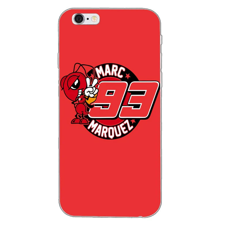 Марка Marc marquez чехол-накладка из мягкого силикона ТПУ чехол для телефона для samsung Galaxy S9 S10 A10 A30 A40 A50 A60 A70 A6 A7 A8 J8 J6 J4 prime plus