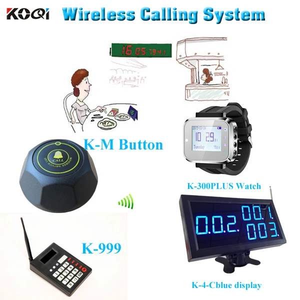 

Call Watches Queue Buzzer Kitchen Chef Calling Systems
