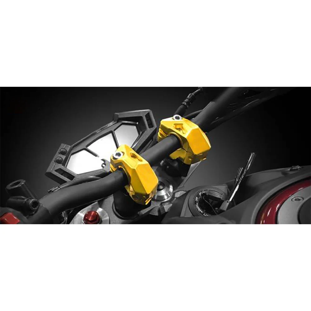 SMOK Универсальный мотоциклетный 22 мм 28 руль руля зажимы для Yamaha MT 07 MT07 09 MT09 Kawasaki