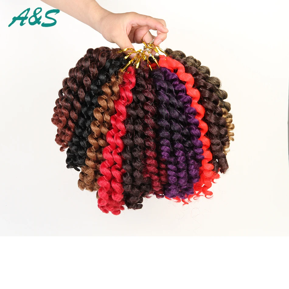 cosplay crochet braids hair extension for black women wand curl peruca synthetic weave braiding color T1/bug T1/350 #27 |