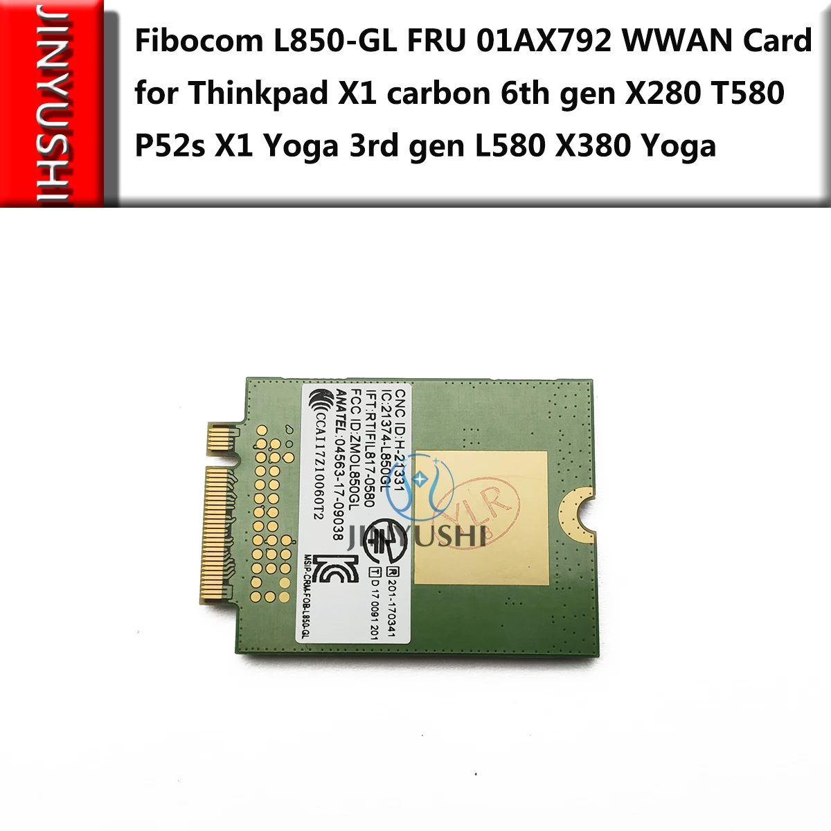 Fibocom L850 GL FRU 01AX792 01AX786 WWAN для Thinkpad X1 углерода 6/7th gen X280 T580 P52s P53 Йога 3rd L580 X380