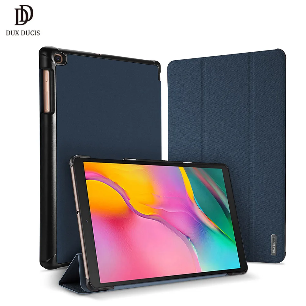 DUX DUCIS кожаный смарт чехол для Samsung Galaxy TAB A 8 0 2019 откидной Магнитный 10 1 A2 5 2018|Чехлы