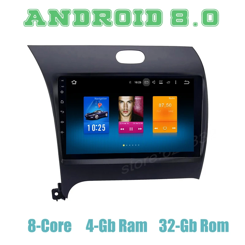 Автомагнитола для Kia cerato forte k3 10 2 дюйма Android 9 0 с восьмиядерным процессором px5 4 Гб