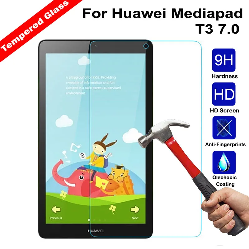 Защитное стекло XSKEMP закаленное 0 3 мм для планшета Huawei Mediapad T3 твердость 9H защитная
