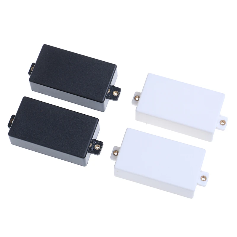 2 шт. пластиковая герметичная двойная катушка Humbucker чехол для гитары черный/белый