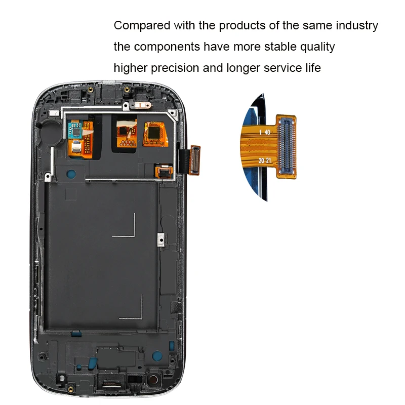 ЖК дисплей с рамкой дигитайзер сенсорного экрана для Samsung Galaxy S3 i9300i|Экраны