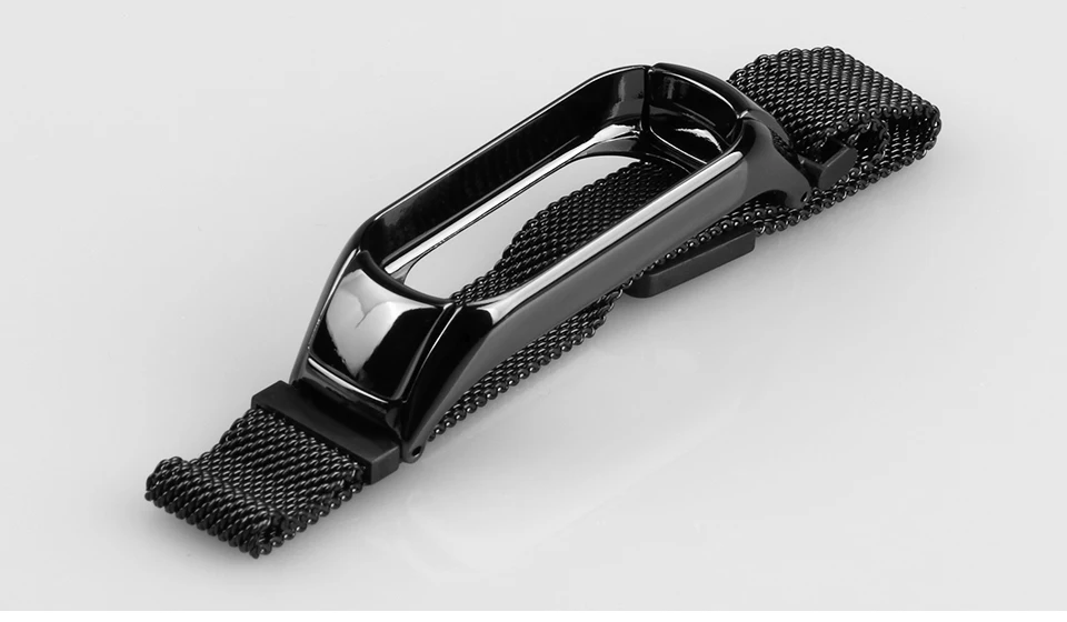 Браслет из нержавеющей стали MiBand 3 ремешок из натуральной кожи для Xiaomi Band3 Смарт-часы браслет металлический MiBand3 ремешок Браслеты