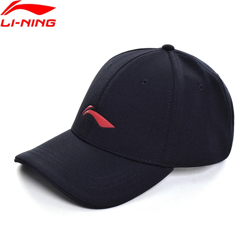 Li-Ning унисекс спортивные бейсболки 56-60 см полиэстер дышащая подкладка спортивные шапки AMYP202 PMQ095