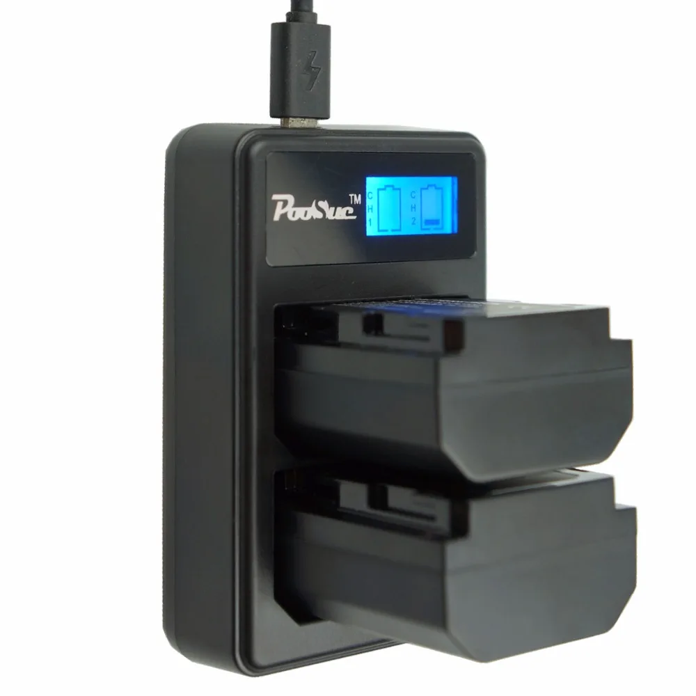 NP FZ100 Charger NPFZ100 LED Dual USB зарядное устройство для Sony Alpha 9 A9 9R A9R 9S|Зарядные устройства| |