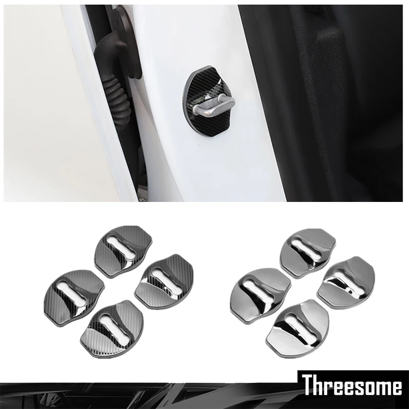 

Чехол для дверного замка, чехол для дверного замка Tesla Model 3 2016 2017 2018, автомобильные аксессуары