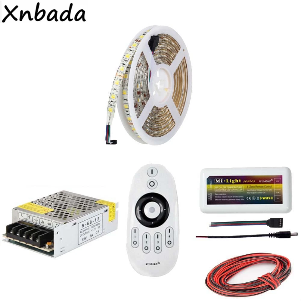 Гибкая светодиодная лента SMD5050 5 ~ 20 м с цветовой температурой пульт