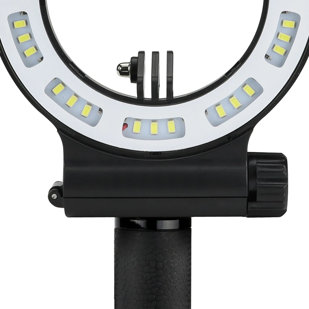 Pаспродажа SL-109 30 LED водонепроницаемый 40m светильник для дайвинга 3 режима с перезаряжаемой батареей 1500mAh + зарядное устройство для спортивной экшн-камер...