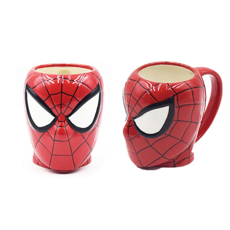 Marvel Человек-паук кофейные кружки Мстители чашки и кружки мультфильм fuuny mark посуда для напитков