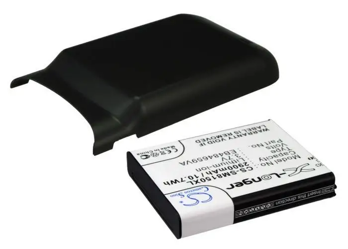 Аккумулятор Cameron Sino 2900mAh для SAMSUNG Galaxy W GT I8150 с задней крышкой|battery for samsung|battery forbattery