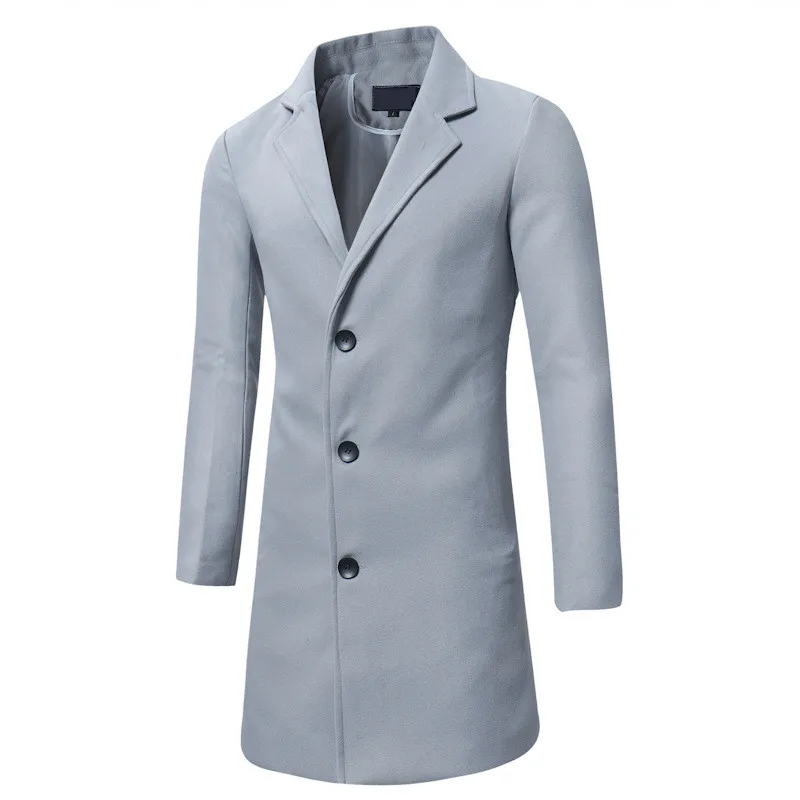 

MRMT 2022 брендовая мужская новая длинная стильная куртка для мужчин Молодежная Повседневная однотонная ветровка шерстяная Верхняя одежда Оде...