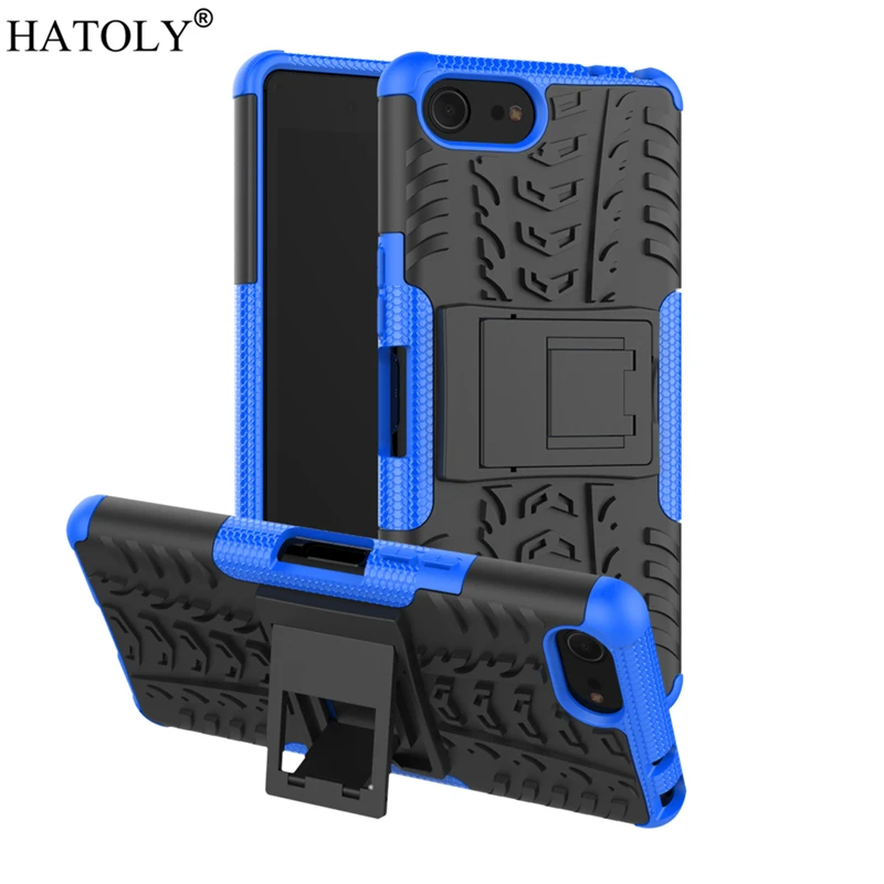 For Sony Xperia XZ4 Compact Case Armor Hard Rubber PC Phone Cover for | Мобильные телефоны и аксессуары