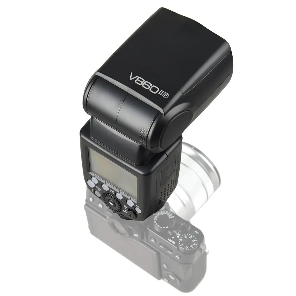 Godox V860II-F GN60 TTL HSS 1/8000S литий-ионная батарея Speedlite 2 4G Беспроводная система X