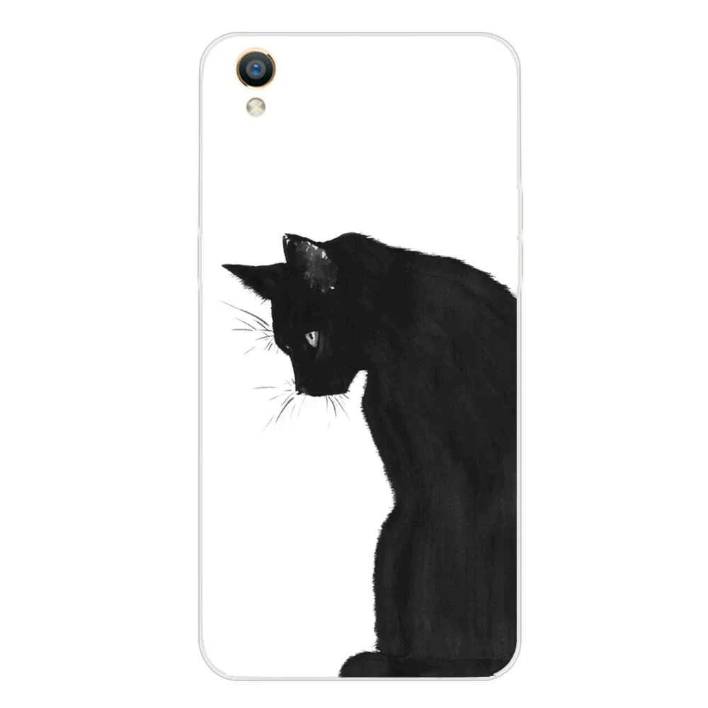 Чехол для OPPO R9 силиконовый мягкий чехол накладка R 9 r9 телефона с мультяшным