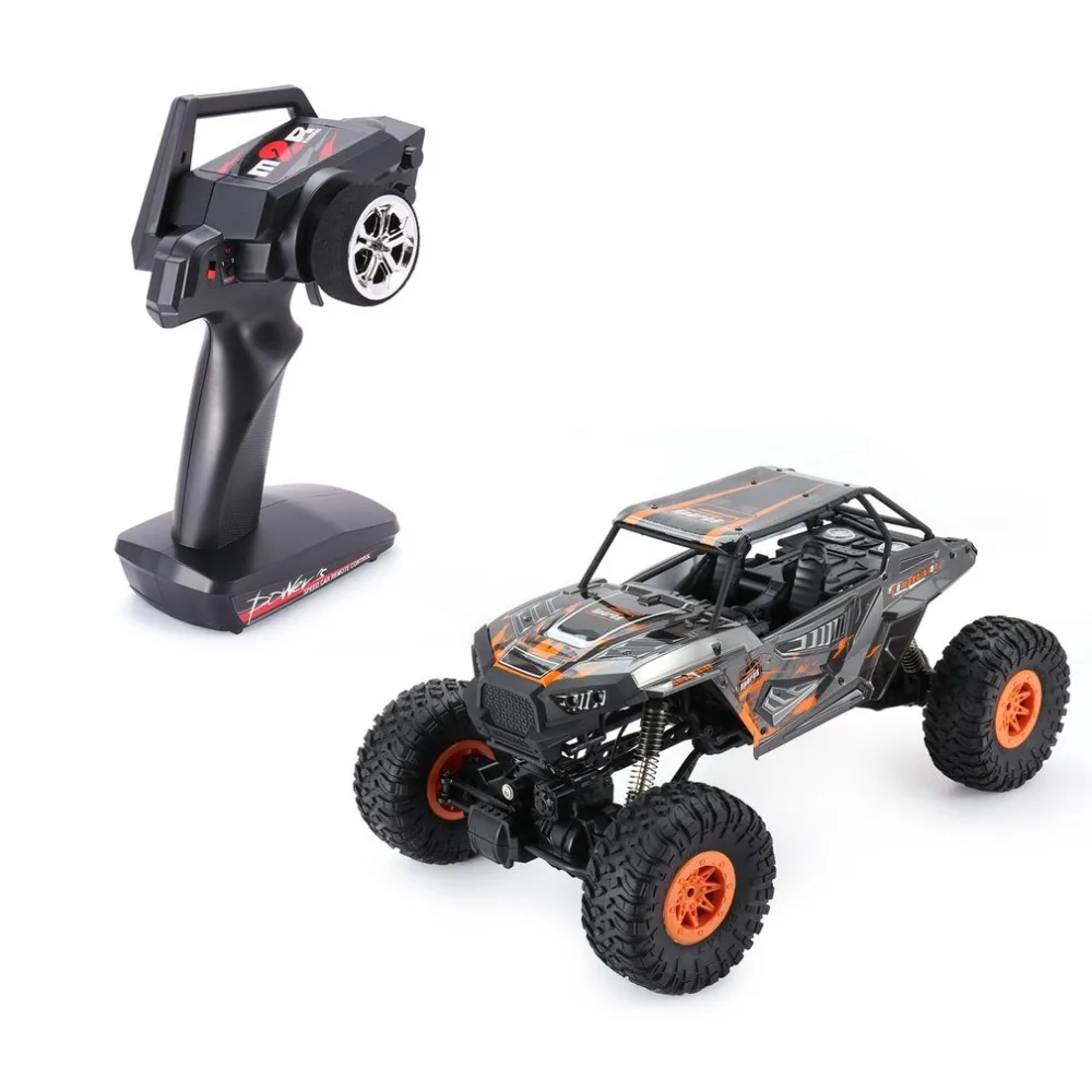 Wltoys 10428 E 1/10 2 4 г 4WD электрический рок взбирающийся гусеничный RC автомобиль