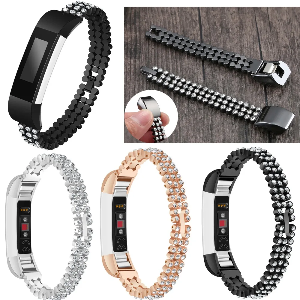 Высокое качество Смарт часы ремешок для Fitbit Alta замена металлический браслет ремешок для Fitbit Alta Smart часы Correas de reloj