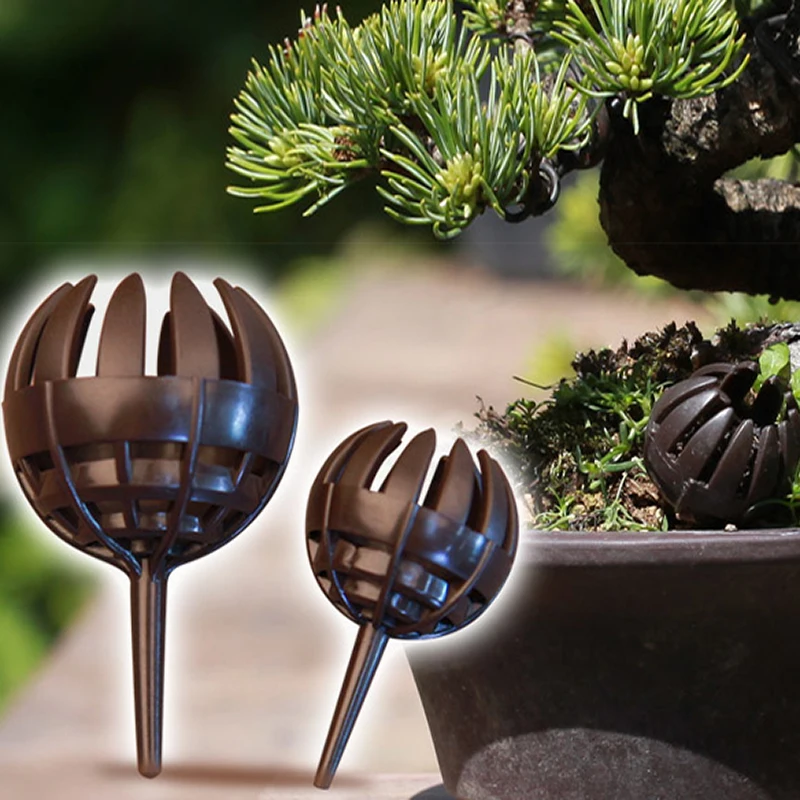 20 шт пластиковые корзины для удобрений бонсай инструмент удобрение купол