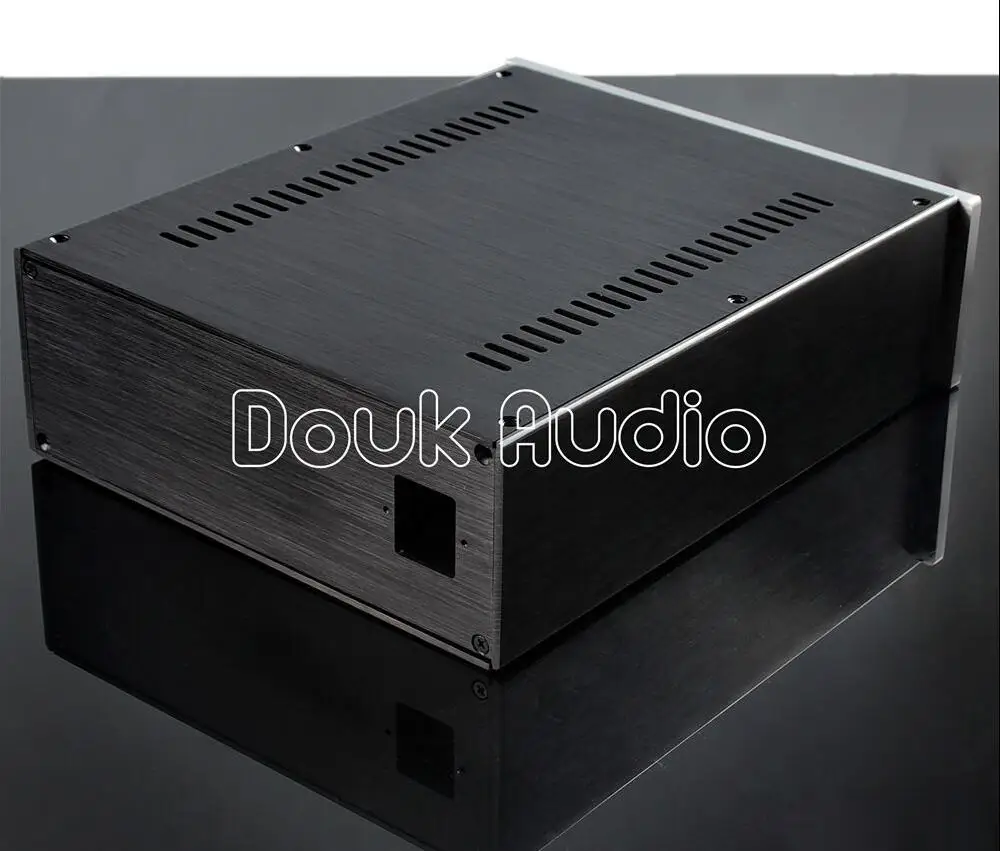Корпус усилителя мощности Douk Audio алюминиевый корпус комбинированный сделай сам