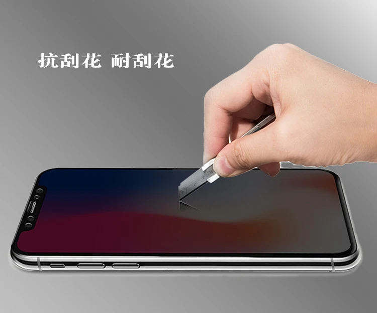 Для iPhone XR xsmax мобильный телефон анти-шпионского фильма 3D полноэкранное стекло