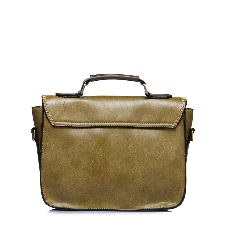 Realer фирменный дизайн женская сумка Высокое качество Satchels Винтаж одноцветное