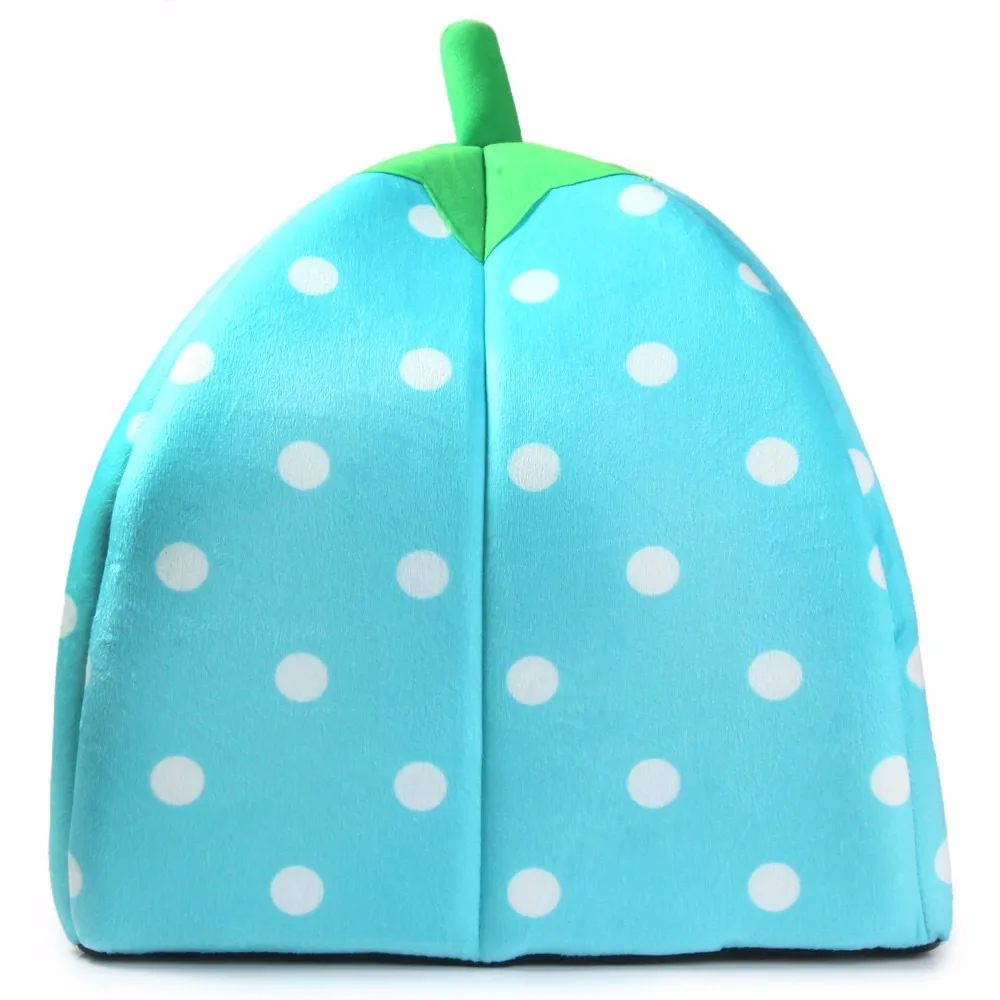 Кровать для собак кофейная зимняя теплая мягкая плюшевая губка домашних