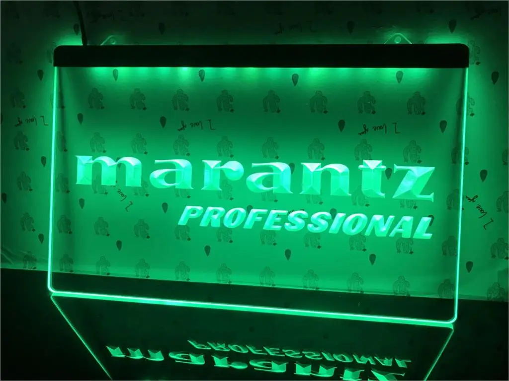 K074- Marantz профессиональный светодиодный световой знак для аудиотеатра | Дом и сад