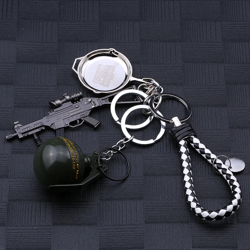 Брелок цыпленок для PUBG Eat классический реквизит выживания джедая мини оружие