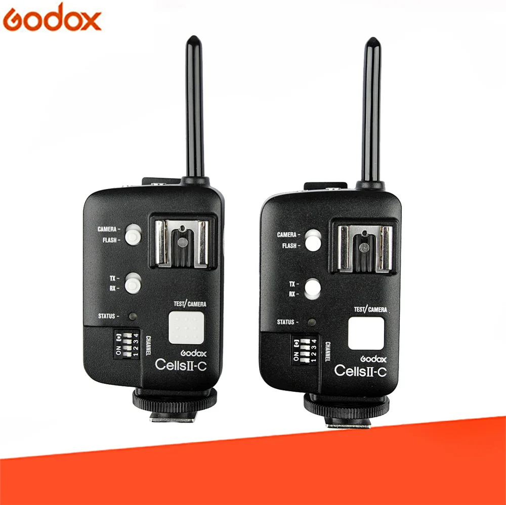 Беспроводная вспышка GODOX для вспышки Speedlite Trigger Transceiver Kit Canon 6D 7D 5D Mark II III 60D 70D 650D |