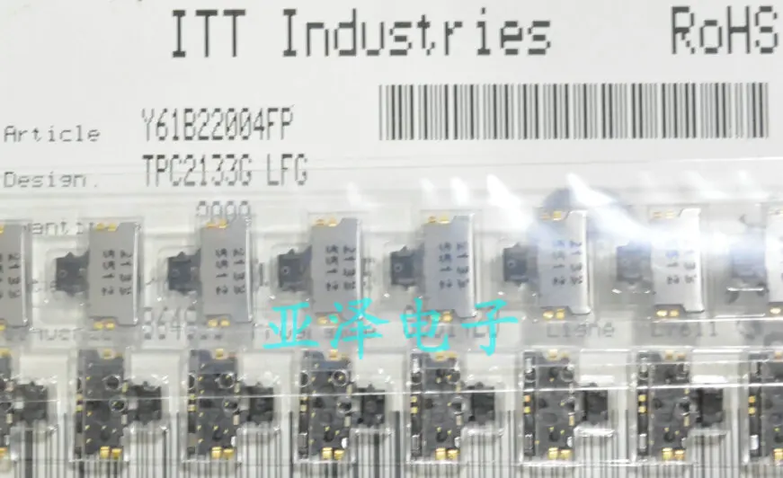 Импортный переключатель колес ITT 20 шт./лот тестовый TPC2133G LFG позолоченная ножка |